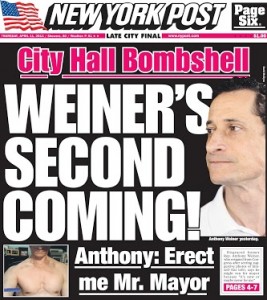NY Post Cover - Anthony Post