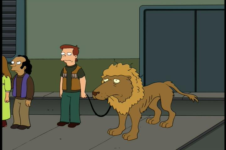 Futurama - M.E.A.T.'s Lion