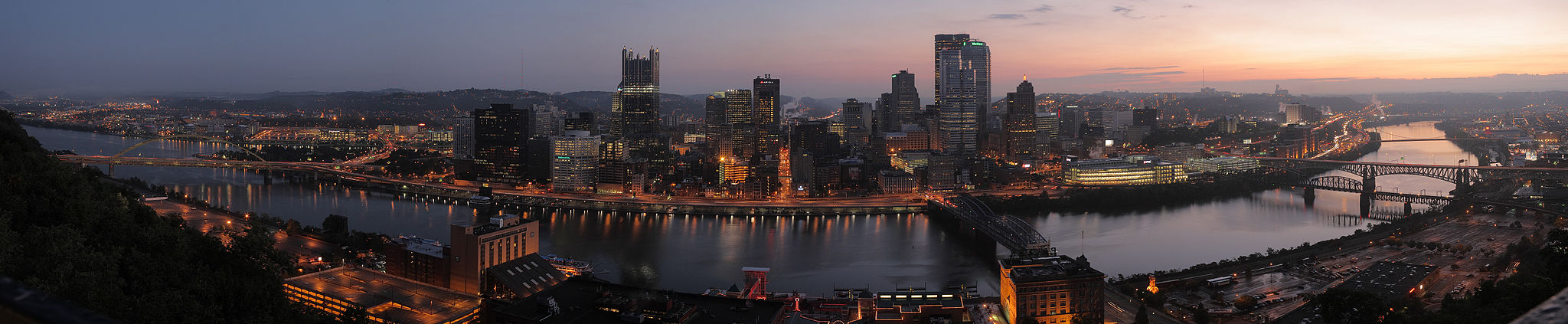 Pittsburgh at dawn