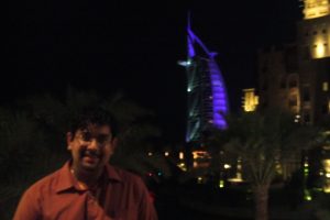 Maher in Dubai, 2005
