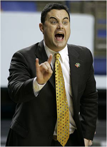 Former Pitt guard and current Arizona basketball coach, Sean Miller