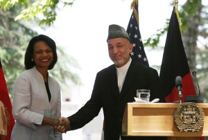 Secretary_Rice_With_Afghan_President_Hamid_Karzai