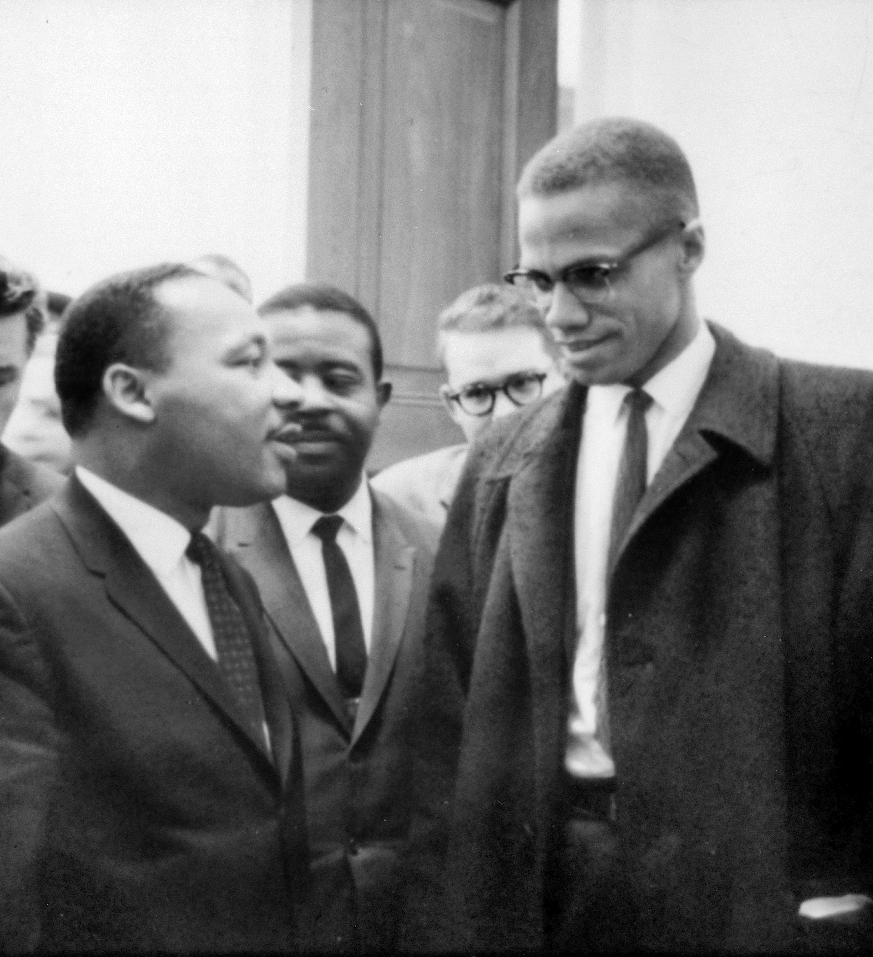 MLK and Malcolm X, 1964